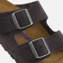 Birkenstock schoenen Arizona VL SFB Velvet Gray 552321 Regular Velvet Gray - Thumbnail 14