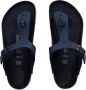 Birkenstock Gizeh Kids Slippers Desert Soil Blue Red Narrow fit | Blauw | Imitatieleer - Thumbnail 9