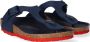 Birkenstock Gizeh Kids Slippers Desert Soil Blue Red Narrow fit | Blauw | Imitatieleer - Thumbnail 7