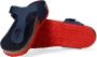 Birkenstock Gizeh Kids Slippers Desert Soil Blue Red Narrow fit | Blauw | Imitatieleer - Thumbnail 8