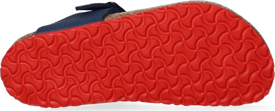 Birkenstock Gizeh Kids Slippers Desert Soil Blue Red Narrow fit | Blauw | Imitatieleer - Foto 3