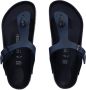 Birkenstock Gizeh Kids Slippers Desert Soil Blue Red Narrow fit | Blauw | Imitatieleer - Thumbnail 6