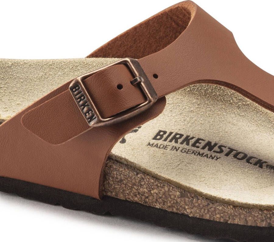 Birkenstock Gizeh Birkoflor slippers cognac - Foto 4