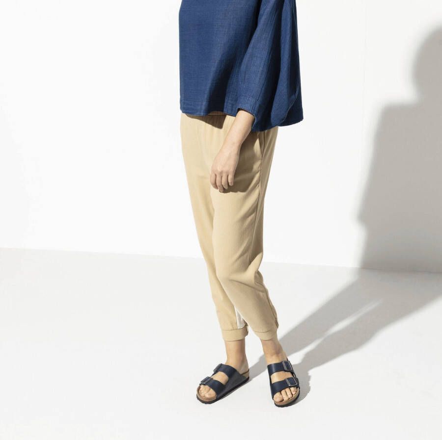 Birkenstock Blauwe Leren Sliders voor Heren Blue Heren - Foto 12