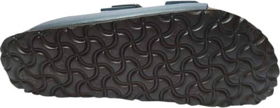 Birkenstock Blauwe Leren Sliders voor Blue - Foto 8