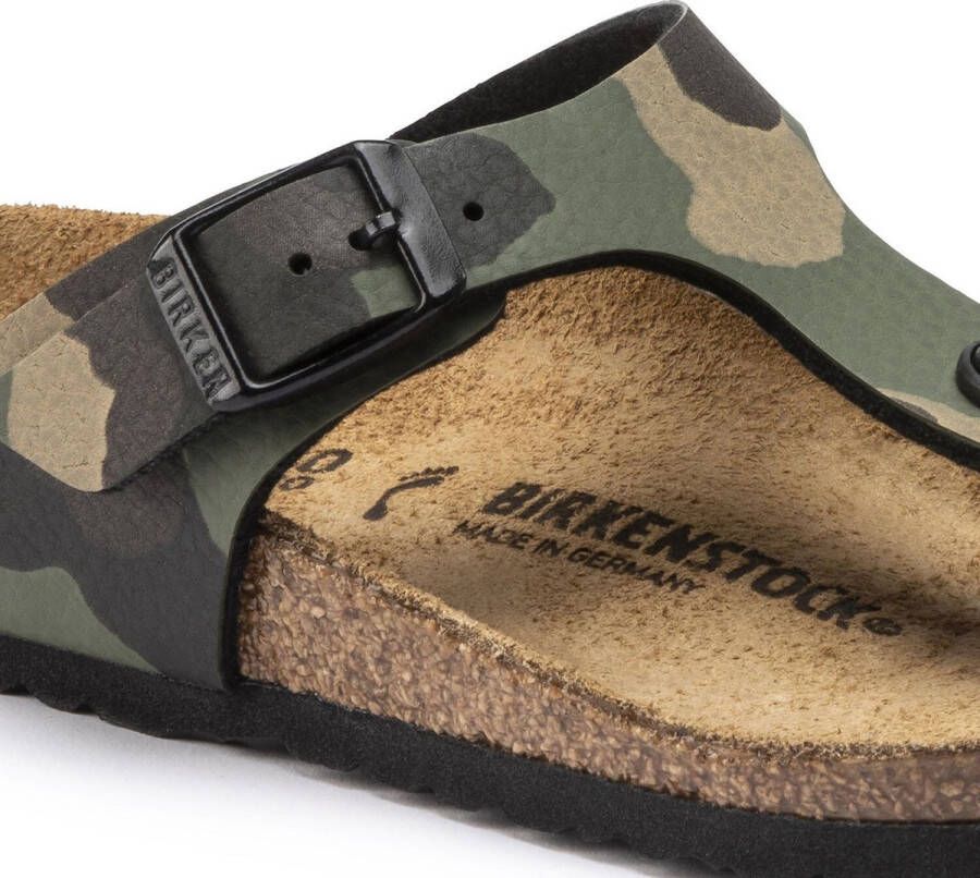 Birkenstock Gizeh jongens slipper Zwart multi - Foto 8