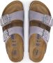Birkenstock Comfortabele en stijlvolle paarse fog nubuck sliders Grijs Heren - Thumbnail 8