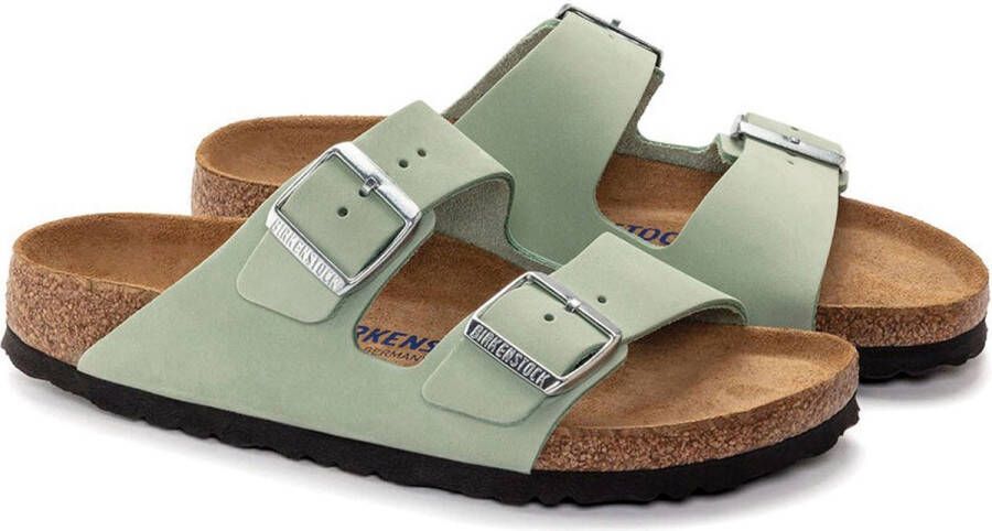 Birkenstock Arizona Anatomisch Kurk en Latex Voetbed Green Dames - Foto 5