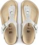 Birkenstock Gizeh Kids Slippers Cosmic Sparkle White Narrow fit | Wit | Imitatieleer - Thumbnail 11