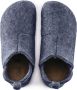 Birkenstock Andermatt Kids Pantoffels Dark Blue Narrow fit | Blauw | Wolvilt - Thumbnail 4