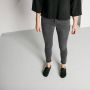 Birkenstock Boston Black narrow Shearling Veloursleder Suede Dames Pantoffels Zwart - Thumbnail 13