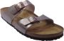 Birkenstock Sydney Birko-Flor Smalle Sandalen voor Dames Grijs Dames - Thumbnail 15