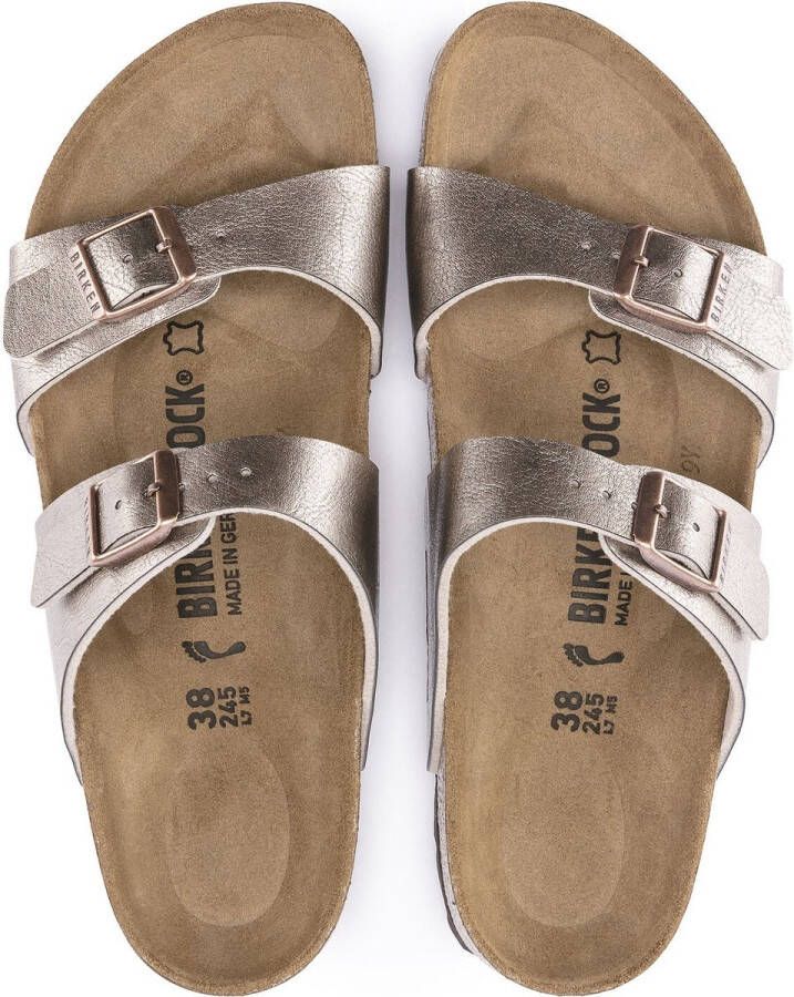 Birkenstock Sydney Graceful narrow Graceful Dames Slippers Taupe