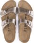 Birkenstock Sydney Birko-Flor Smalle Sandalen voor Dames Grijs Dames - Thumbnail 13