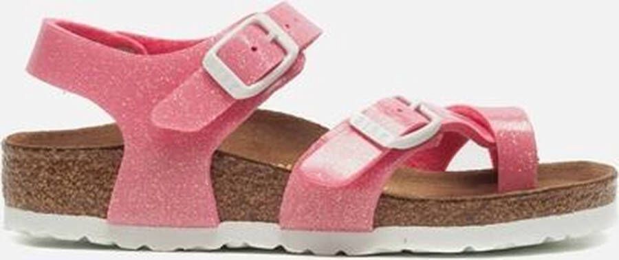 Birkenstock Taormina Magic Galaxy sandalen roze