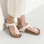 Birkenstock Women's Gizeh BFBC Earthy Vegan Sandalen Normal bruin beige - Thumbnail 7