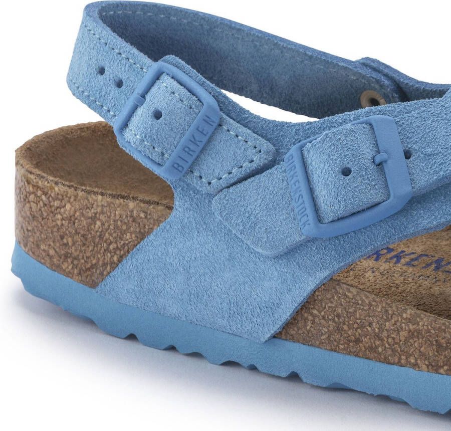 Birkenstock Tulum Sandalen blauw Suede Dames - Foto 6