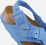 Birkenstock Tulum Sandalen blauw Suede Dames - Thumbnail 8
