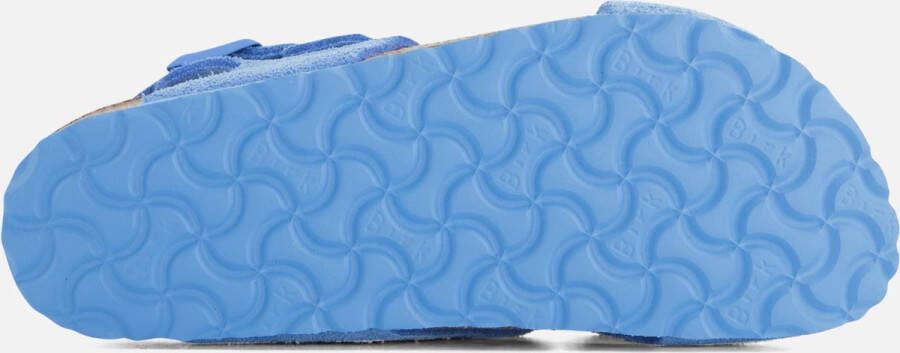 Birkenstock Tulum Sandalen blauw Suede Dames