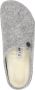 Birkenstock Zermatt narrow Filz Shearling Cozy Home Dames Pantoffels Light Grey - Thumbnail 12