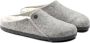 Birkenstock Zermatt narrow Filz Shearling Cozy Home Dames Pantoffels Light Grey - Thumbnail 12