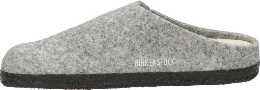 Birkenstock Zermatt narrow Filz Shearling Cozy Home Dames Pantoffels Light Grey