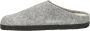 Birkenstock Zermatt narrow Filz Shearling Cozy Home Dames Pantoffels Light Grey - Thumbnail 8