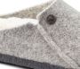 Birkenstock Zermatt narrow Filz Shearling Cozy Home Dames Pantoffels Light Grey - Thumbnail 6