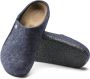 Birkenstock Pantoffels Heren Andermatt Wolvilt Sloffen Standaard Blauw Regular - Thumbnail 8