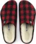 Birkenstock Zermatt Pantoffels Plaid Active Red Narrow fit | Rood | Wolvilt - Thumbnail 4