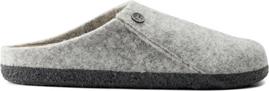 Birkenstock Zermatt Rivet dames slipper grijs