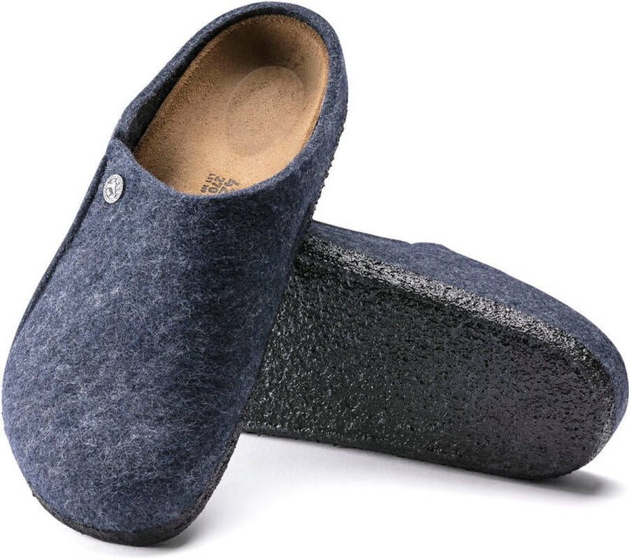 Birkenstock Zermatt Rivet dames slof blauw