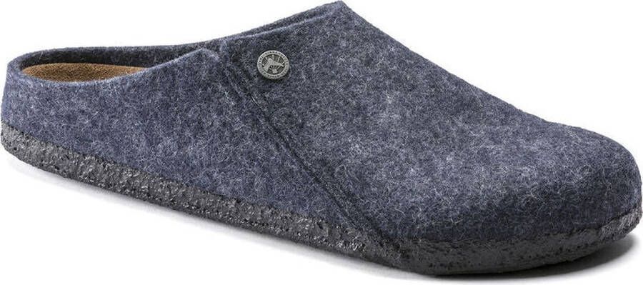 Birkenstock Zermatt Rivet dames slof blauw