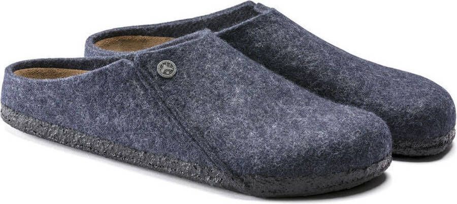 Birkenstock Zermatt Rivet dames slof blauw