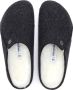 Birkenstock Zermatt narrow Filz Shearling Cozy Home Dames Pantoffels Antraciet - Thumbnail 47