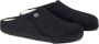 Birkenstock Zermatt narrow Filz Shearling Cozy Home Dames Pantoffels Antraciet - Thumbnail 48