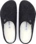 Birkenstock Zermatt narrow Filz Shearling Cozy Home Dames Pantoffels Antraciet - Thumbnail 35