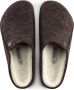Birkenstock Zermatt Shearling WZ Narrow Sloffen Mocha - Thumbnail 4