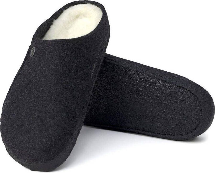 Birkenstock Zermatt Shearling WZ Regular Heren Sloffen Antrachite