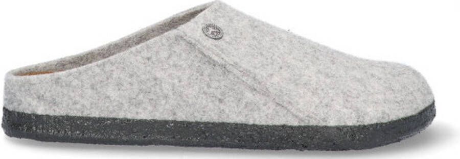 Birkenstock Zermatt Standard Regular Heren Sloffen Light Gray