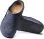 Birkenstock Zermatt Pantoffels Dark Blue Narrow fit | Blauw | Wolvilt - Thumbnail 5