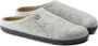 Birkenstock Zermatt narrow Filz Shearling Cozy Home Dames Pantoffels Light Grey - Thumbnail 7