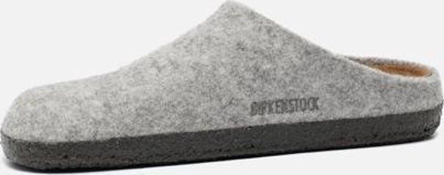 Birkenstock Zermatt Standard WZ Narrow Dames Sloffen Light Gray