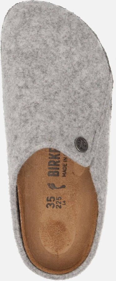 Birkenstock Zermatt Standard WZ Narrow Dames Sloffen Light Gray