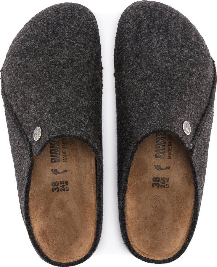 Birkenstock Zermatt Standard WZ Regular Heren Sloffen Antrachite