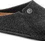 Birkenstock Zermatt Pantoffels Anthracite Regular fit | Zwart | Wolvilt - Thumbnail 10