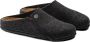 Birkenstock Zermatt Pantoffels Anthracite Regular fit | Zwart | Wolvilt - Thumbnail 7
