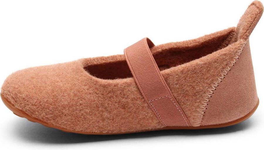 Bisgaard Pantoffels voor baby's Basic wool Roos