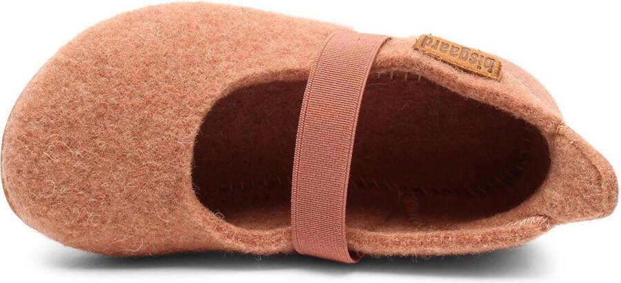 Bisgaard Pantoffels voor baby's Basic wool Roos