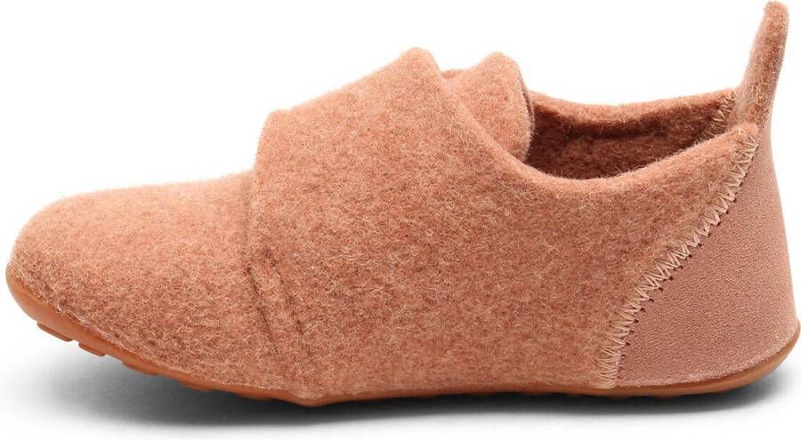 Bisgaard Pantoffels voor baby's Casual wool Roze